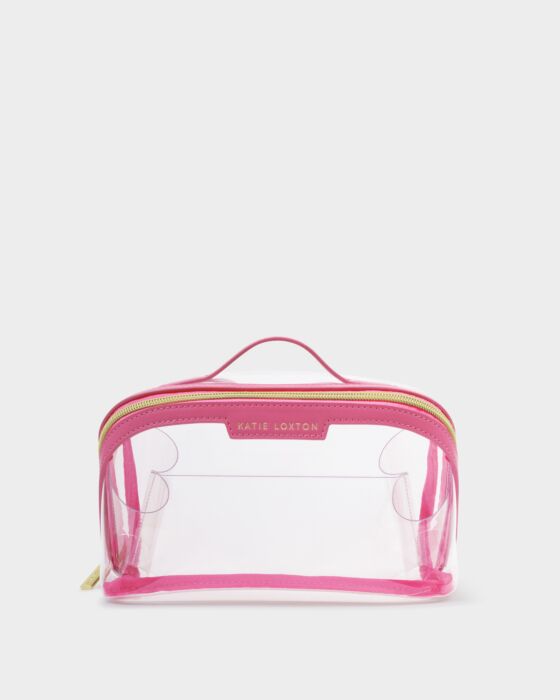 Katie Loxton Clear Makeup & Wash Bag