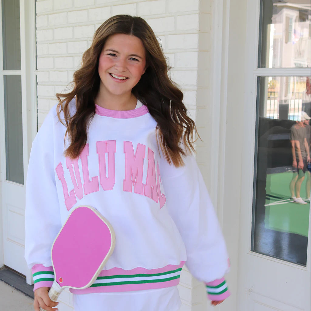 Lulu Mac Sporty Stitched Sweatshirt