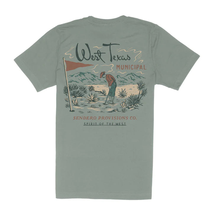 The Sendero West Texas Municipal Tee