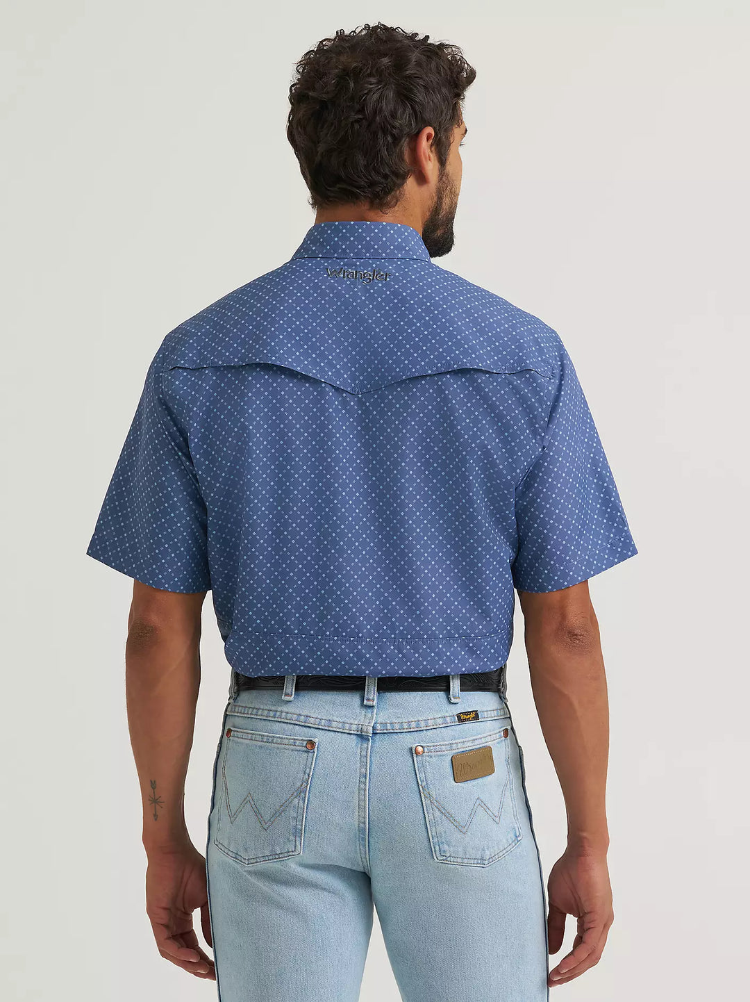 Wrangler Men's ATG Western Performance SS Shirt