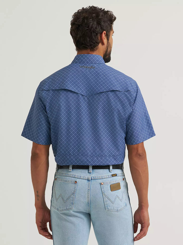 Wrangler Men's ATG Western Performance SS Shirt