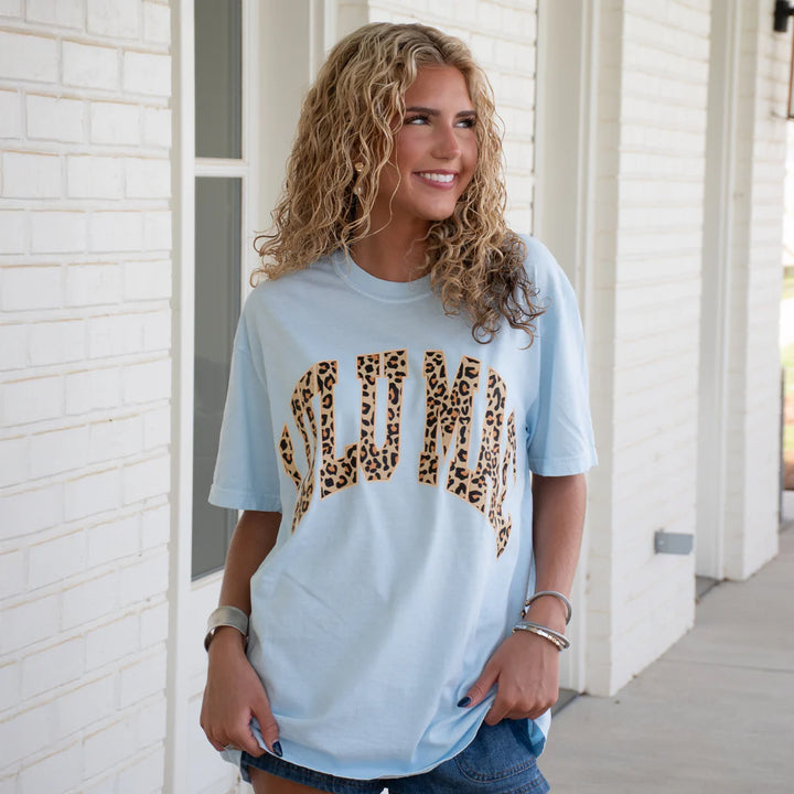 Lulu Mac Leopard Logo Tee