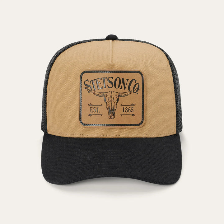 Stetson Longhorn Patch Trucker Hat