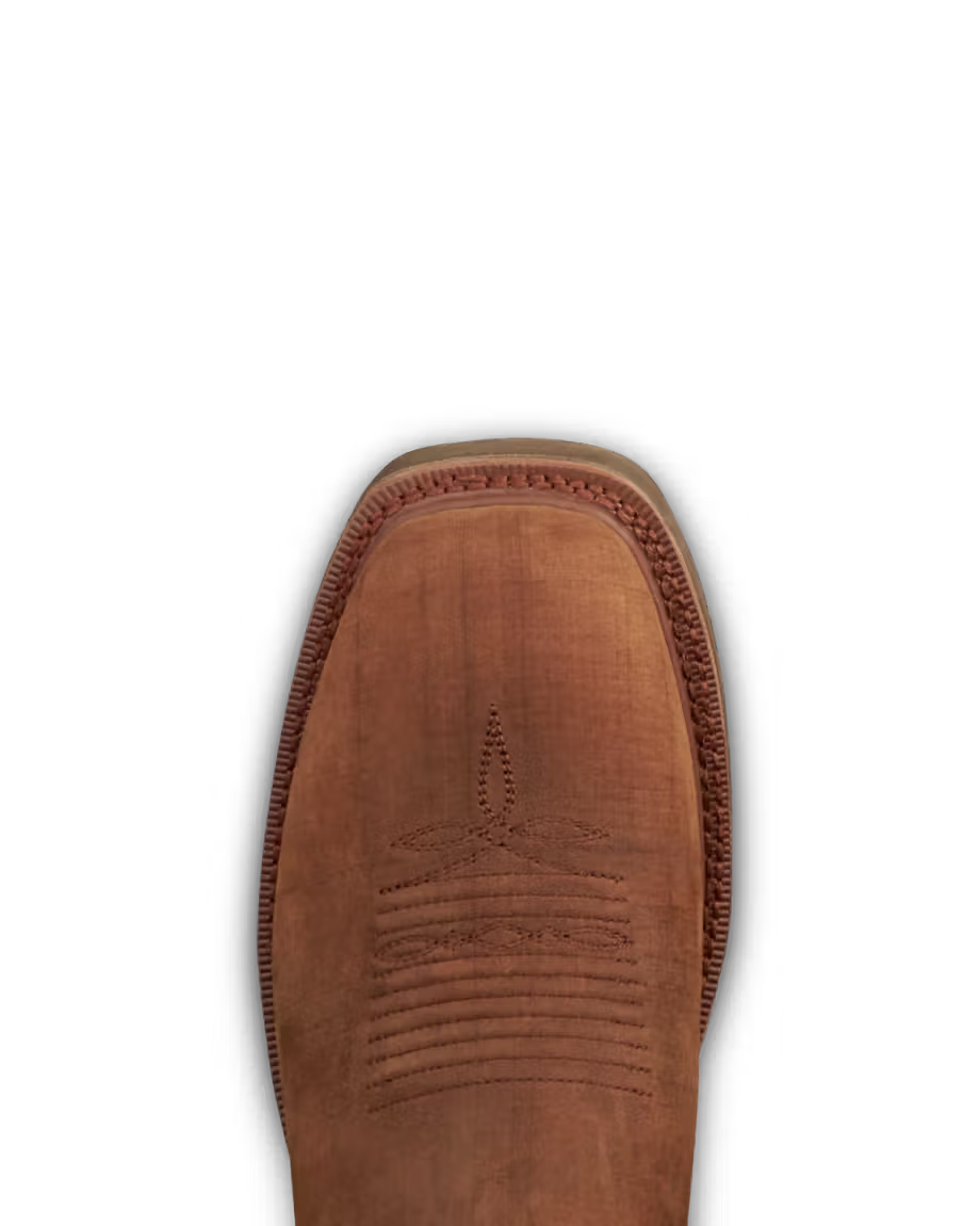 The Tecovas LongHaul Waterproof Square Soft Toe Work Boot with Temp Control