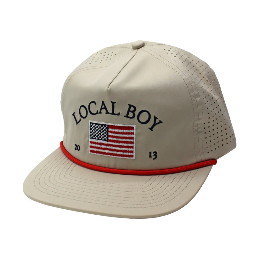 The Local Boy Good Ole 'Merica Rope Hat