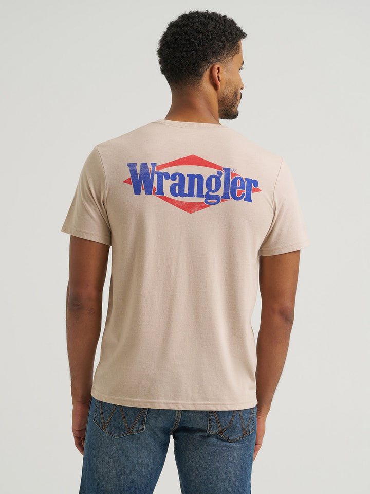 Wrangler Men's Bold Logo Tee