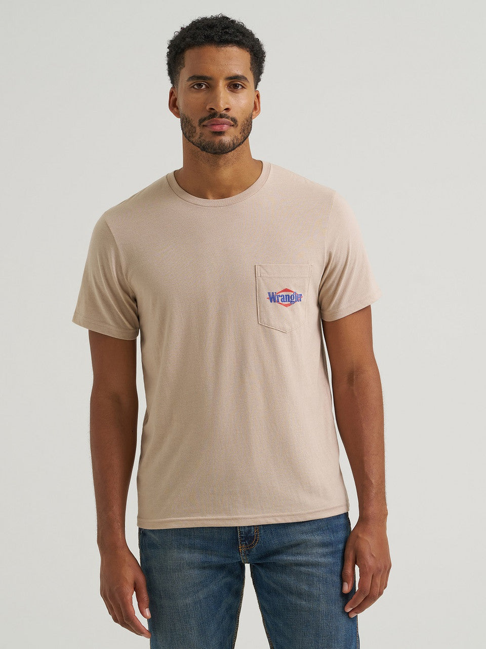 Wrangler Men's Bold Logo Tee