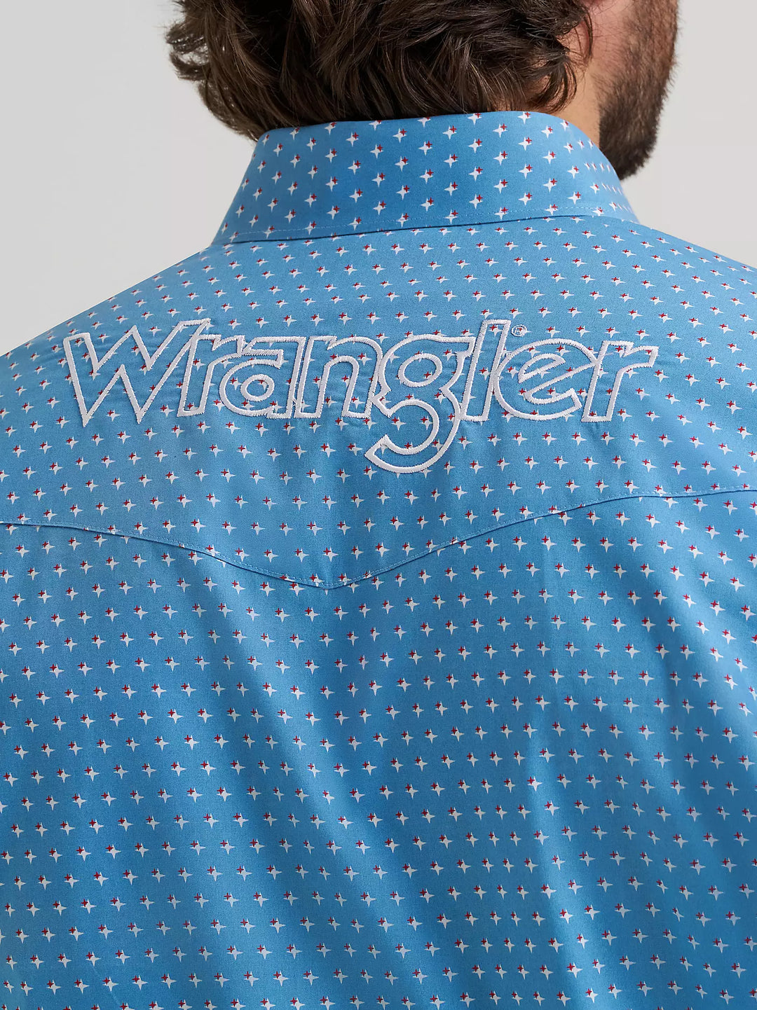 Wrangler Men's Logo LS Shirt