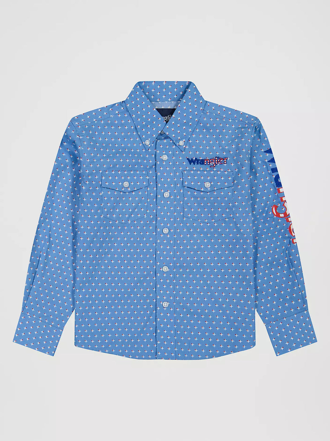 Wrangler Boys Logo LS Shirt