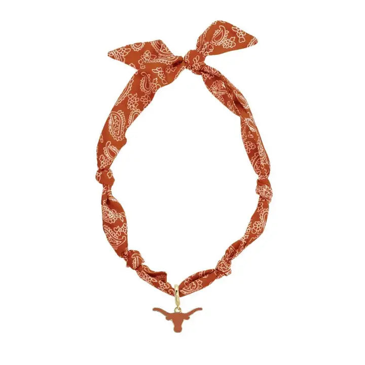 CS Gameday Logo Bandana Scarf Necklace