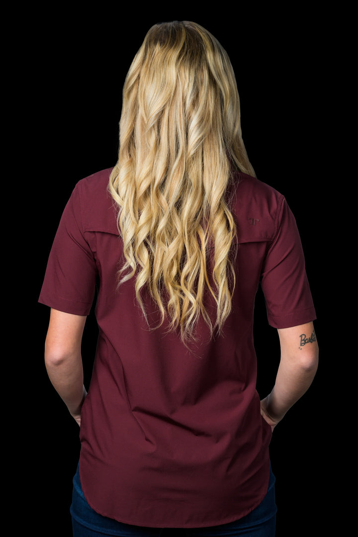 The Ferrell Core Women's Short Sleeve Snap Shirt
