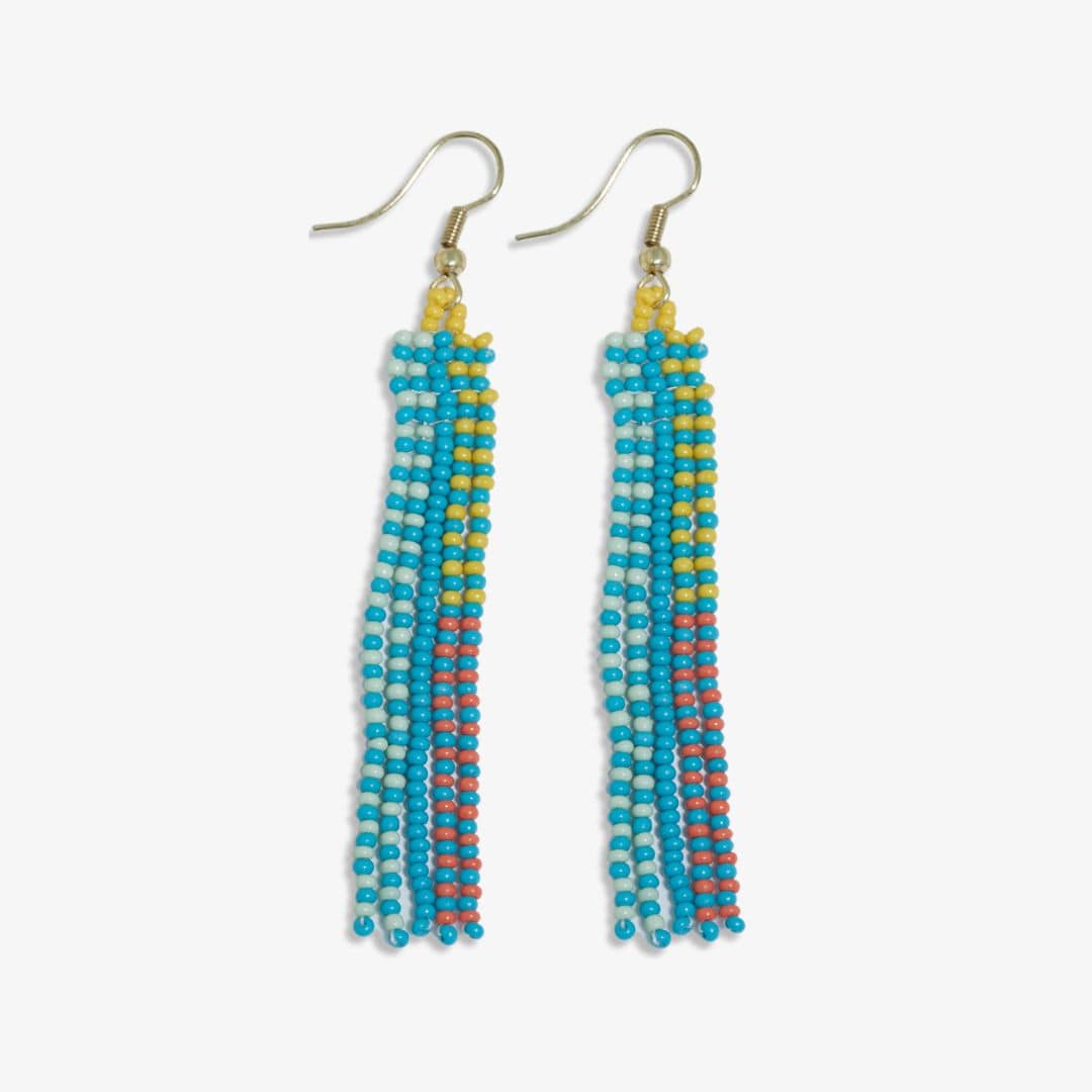 Melissa Speckled Beaded Earrings