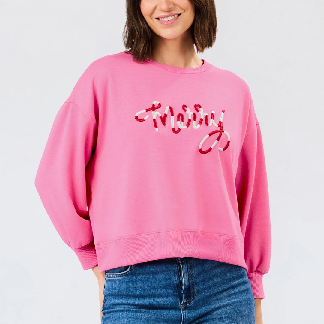 The Millie Merry Corded Sweatshirt