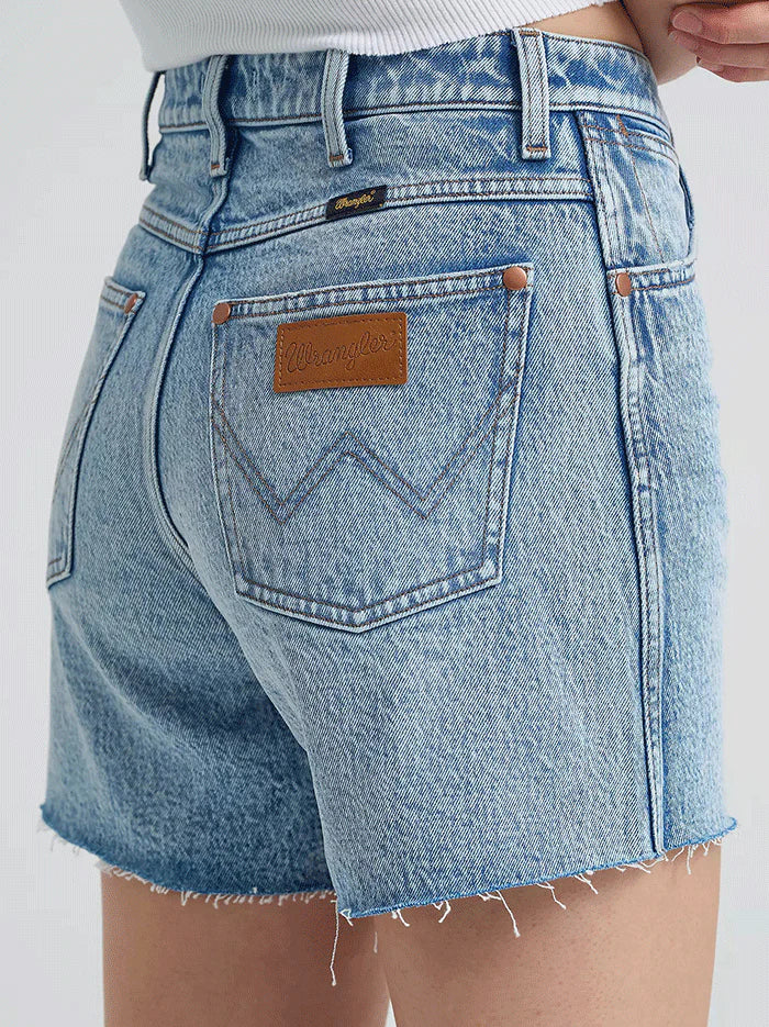 Wrangler Women's Mid Length Cowboy Shorts