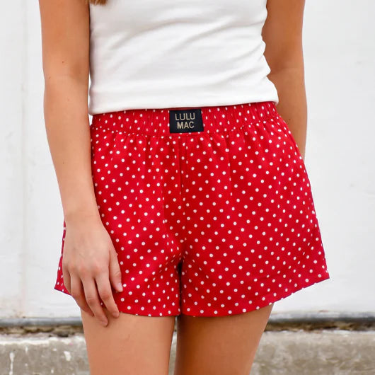 Lulu Mac Polka Dot Shorts - Mini Dots