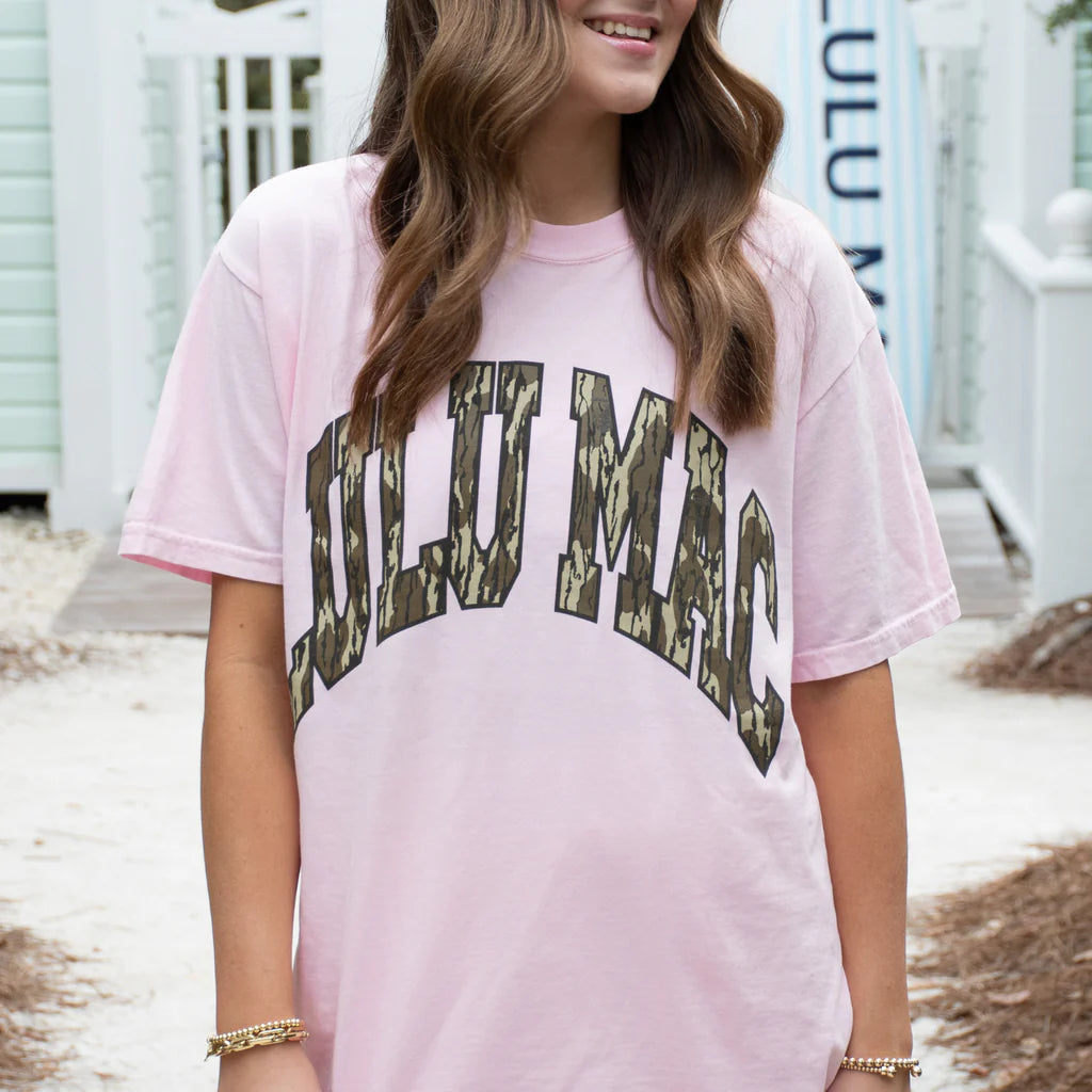 Lulu Mac Mossy Oak Logo Tee