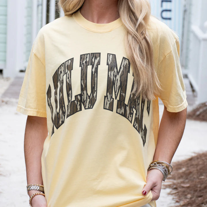 Lulu Mac Mossy Oak Logo Tee