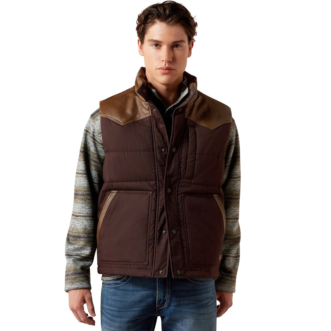 Ariat Men's Western Quilted Vest