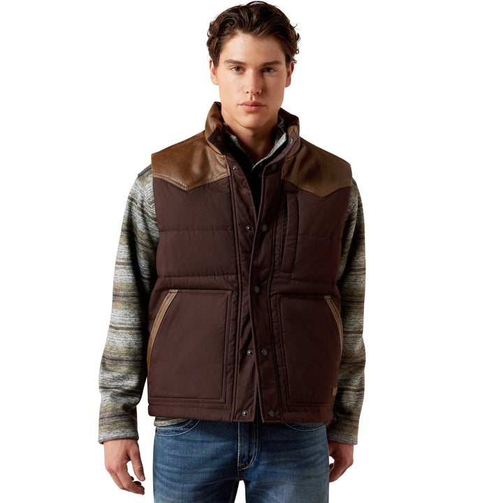 Ariat Men's Western Quilted Vest