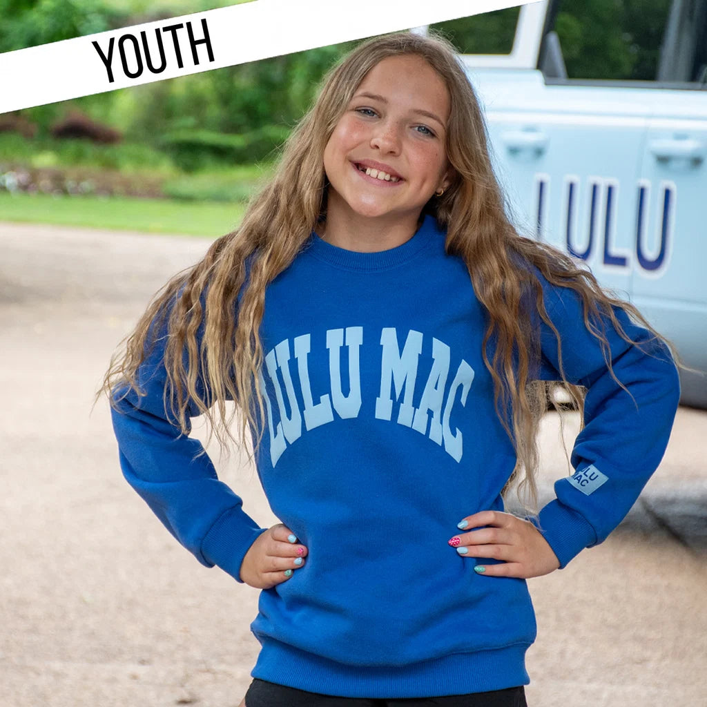 Lulu Mac Youth Puff Print Sweatshirt
