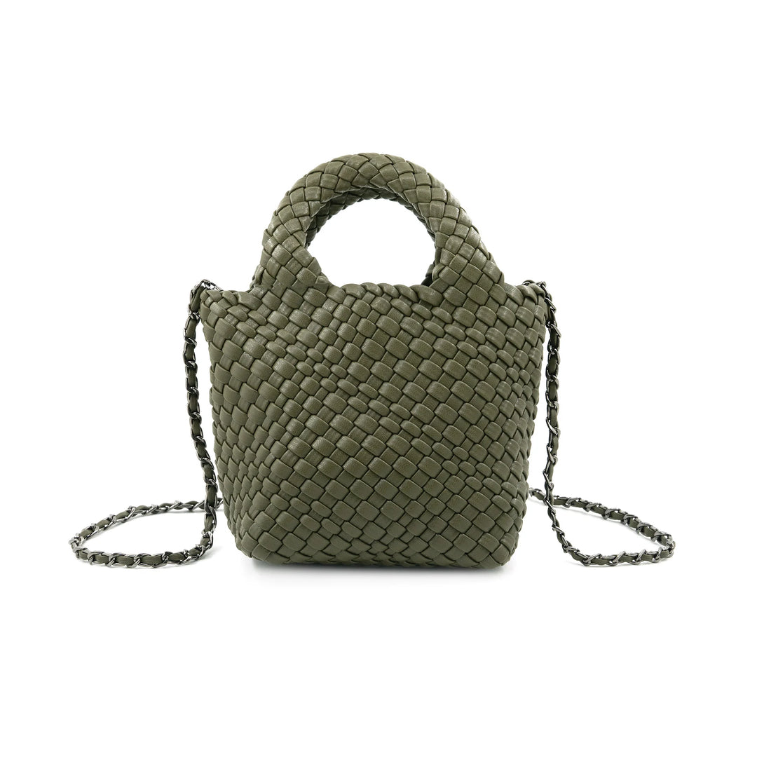 B&C Braided Clutch Bag