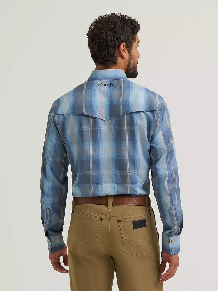 Wrangler Men's ATG Western Performance LS Shirt