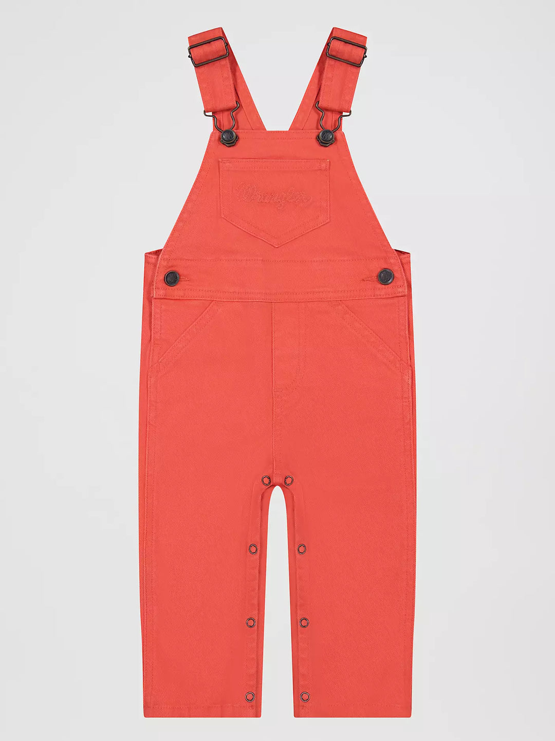 Wrangler Baby Girl Colorwash Denim Overalls