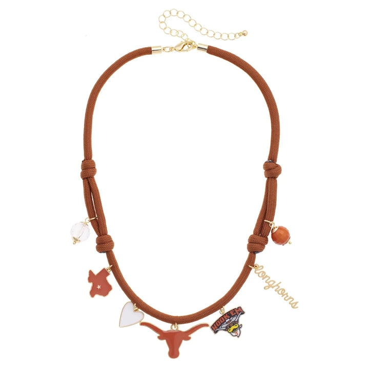 CS Gameday Paracord Multi Charm Necklace
