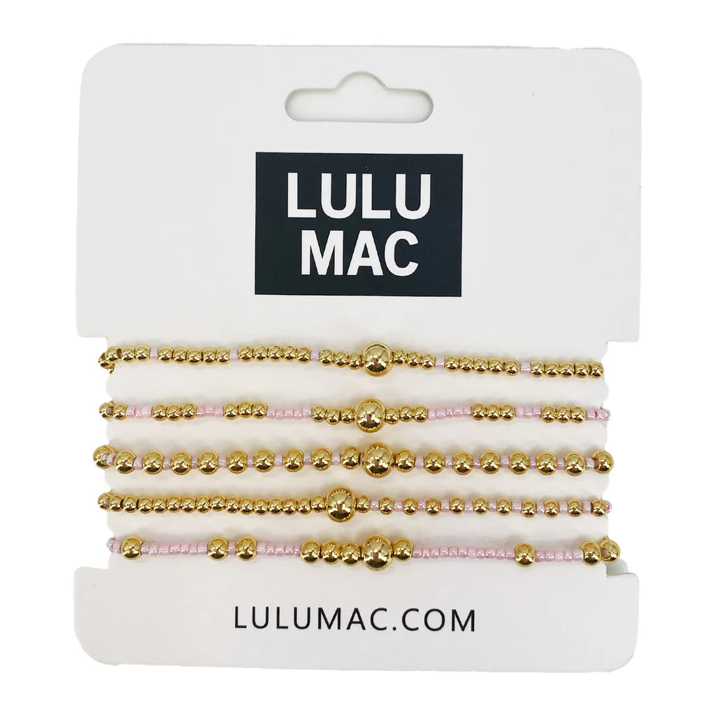 Lulu Mac Stretch Bracelets - Set of 5