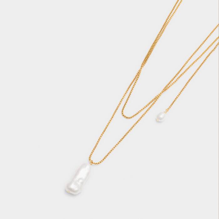 Katie Loxton Pearl Lariat Necklace