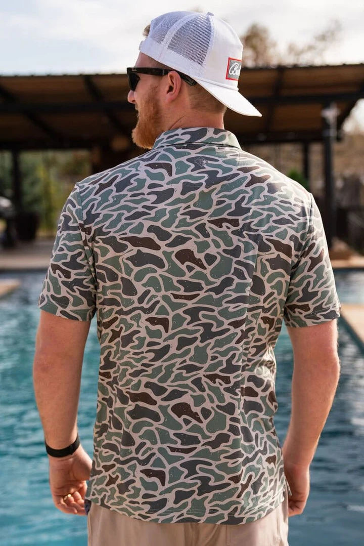 Burlebo Performance Polo - Camo