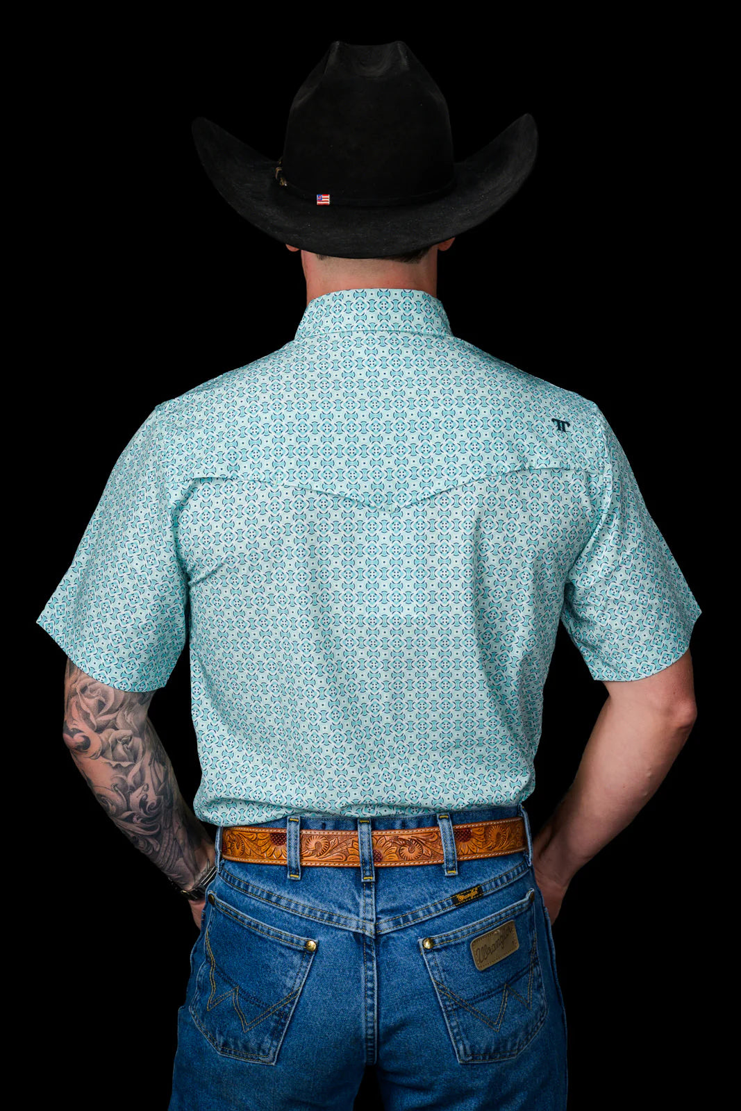 The Pierce Short Sleeve Pearl Snap Shirt