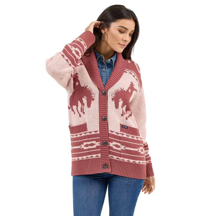 Wrangler Retro Collared Cardigan