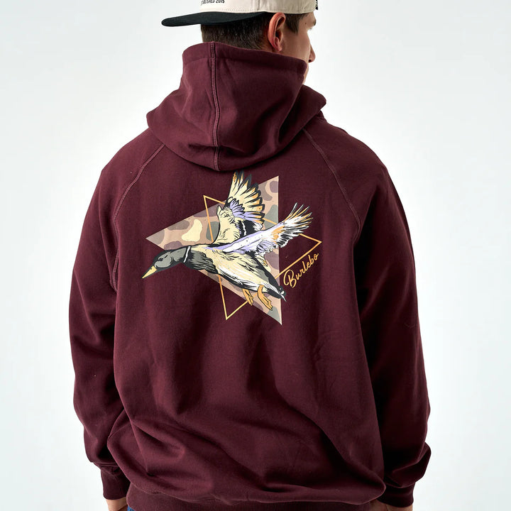 Burlebo Fleece Hoodie - Pintail Triangle