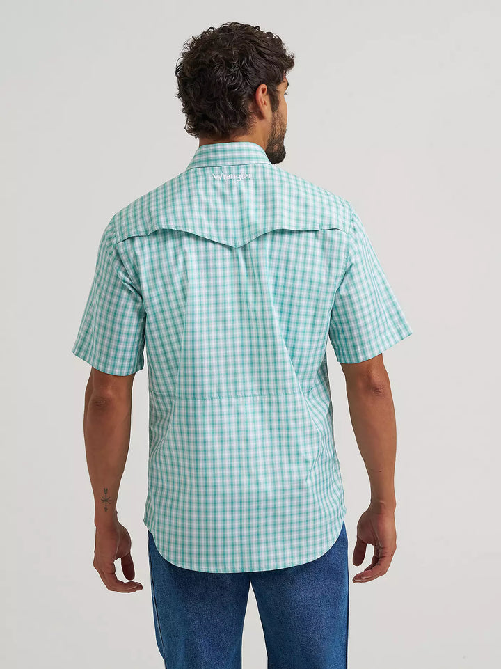 Wrangler Men's ATG Western Performance SS Shirt
