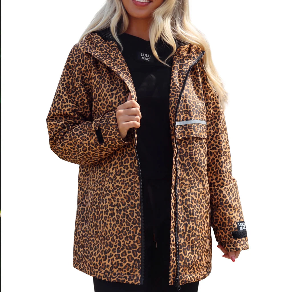 Lulu Mac Raincoat - Leopard