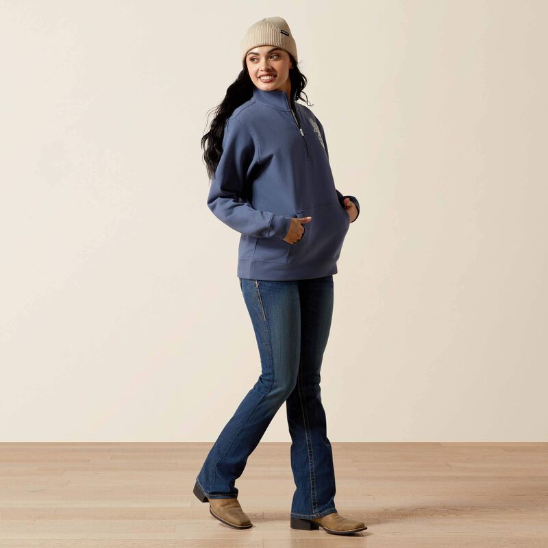 Ariat Women's Quarry 1/2 Zip Sweatshirt
