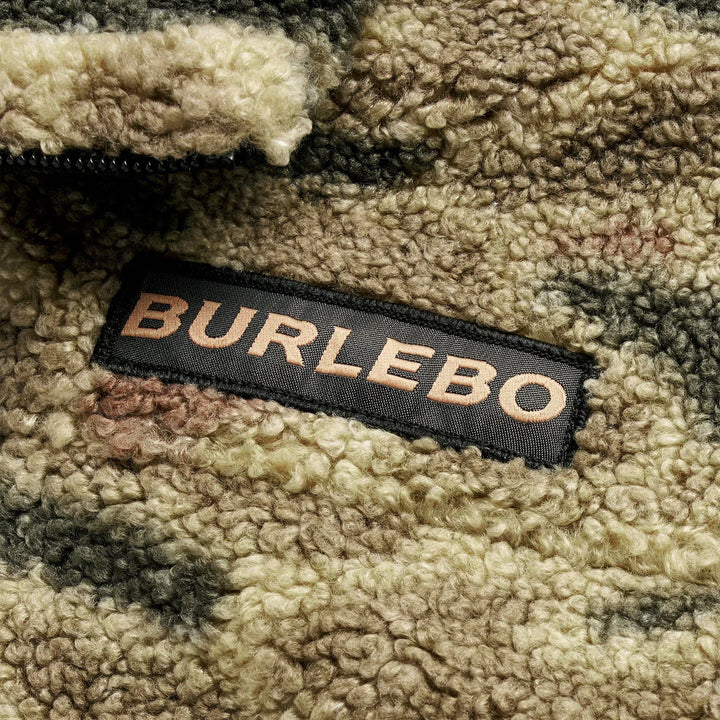 Burlebo Quarter Zip Sherpa Pullover