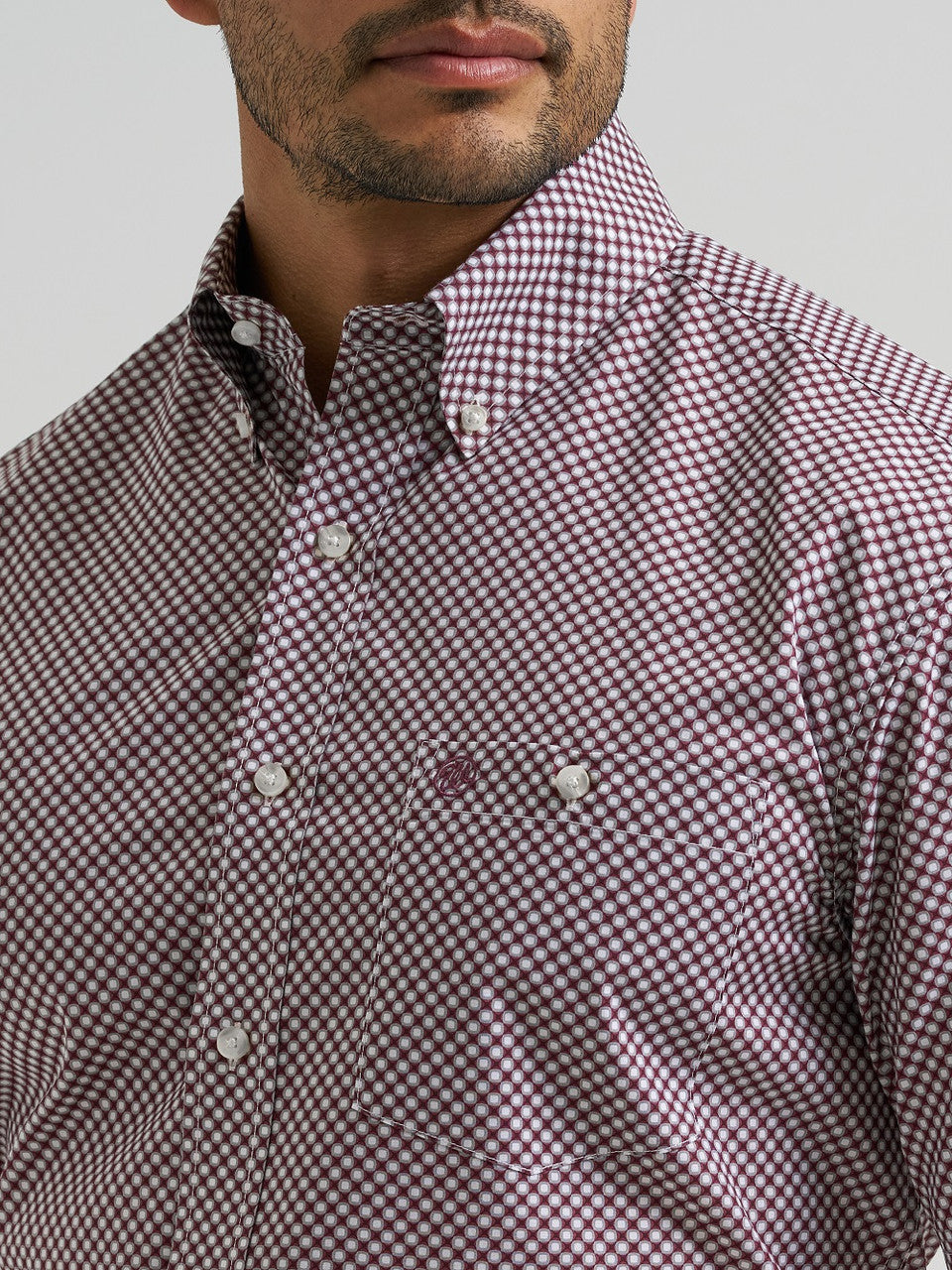 Wrangler Men's Relaxed Fit Classic SS Shirt
