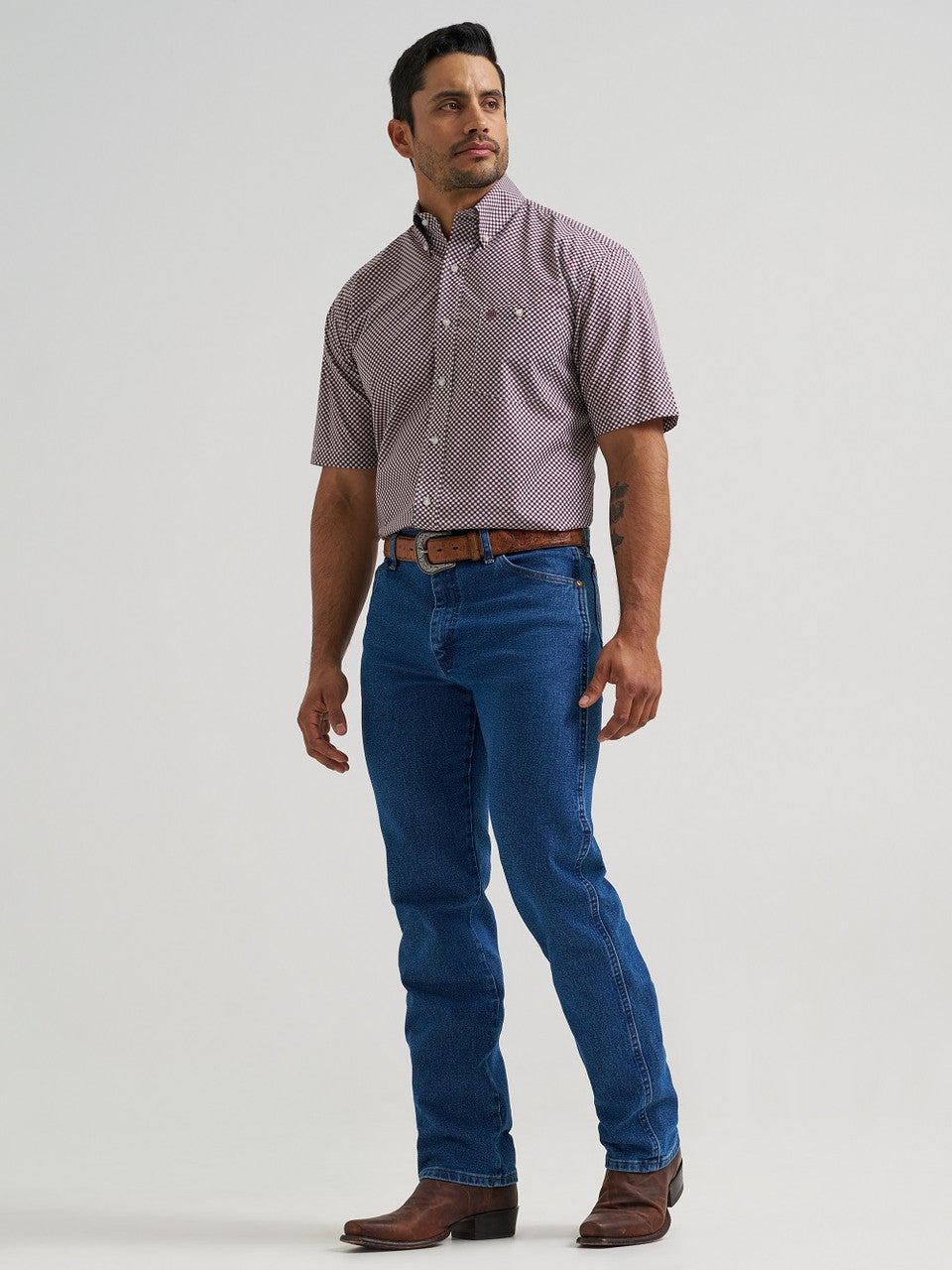 Wrangler Men's Relaxed Fit Classic SS Shirt