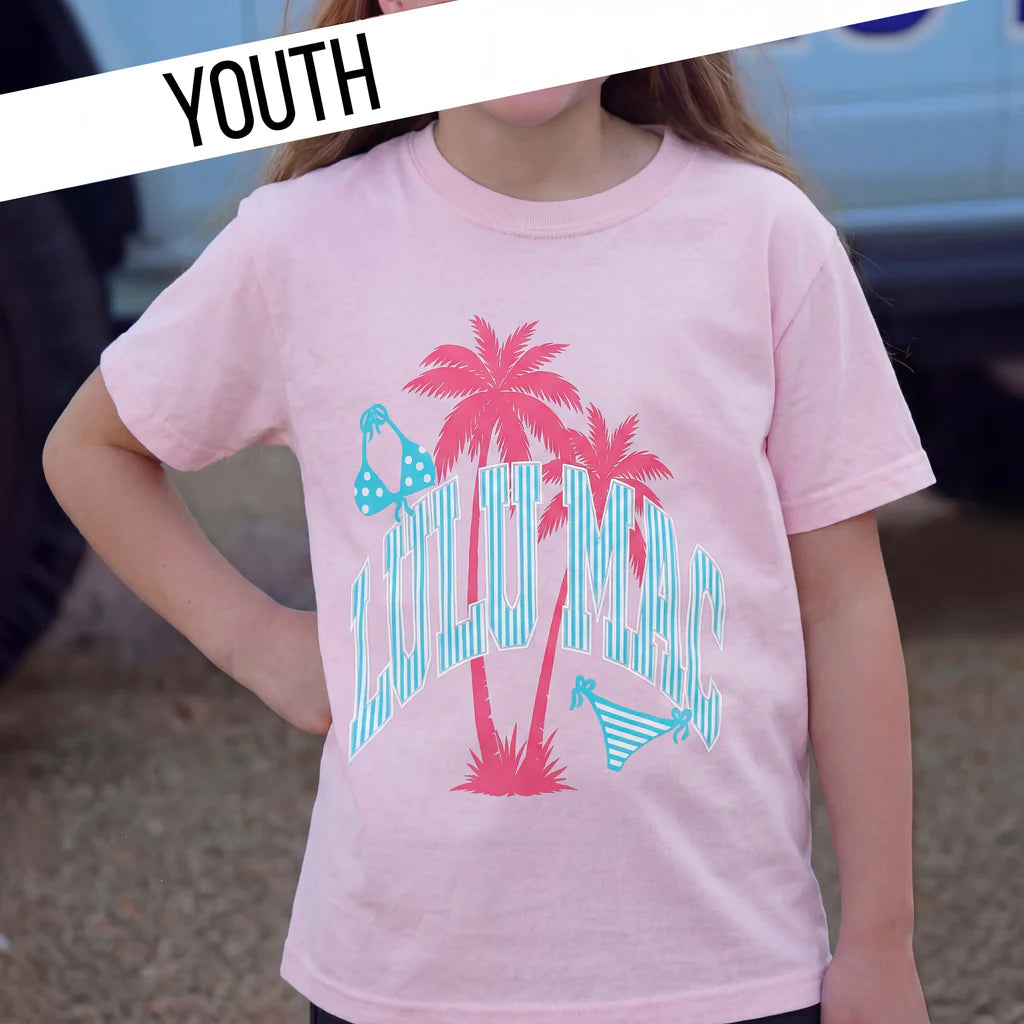 Lulu Mac Youth Bikini Logo Tee