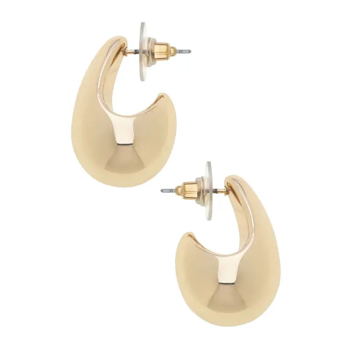 Riley Sculpted Orb Earrings