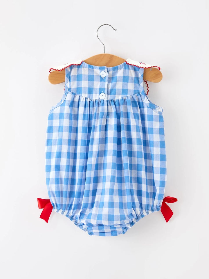 BR 4th of July Petal Romper