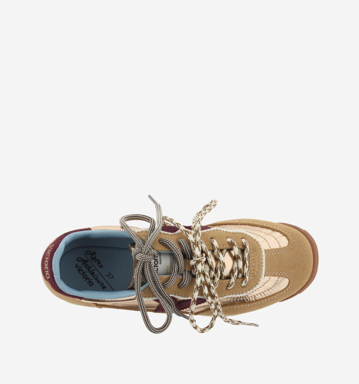 The Victoria Saturno Sneakers - Cuero