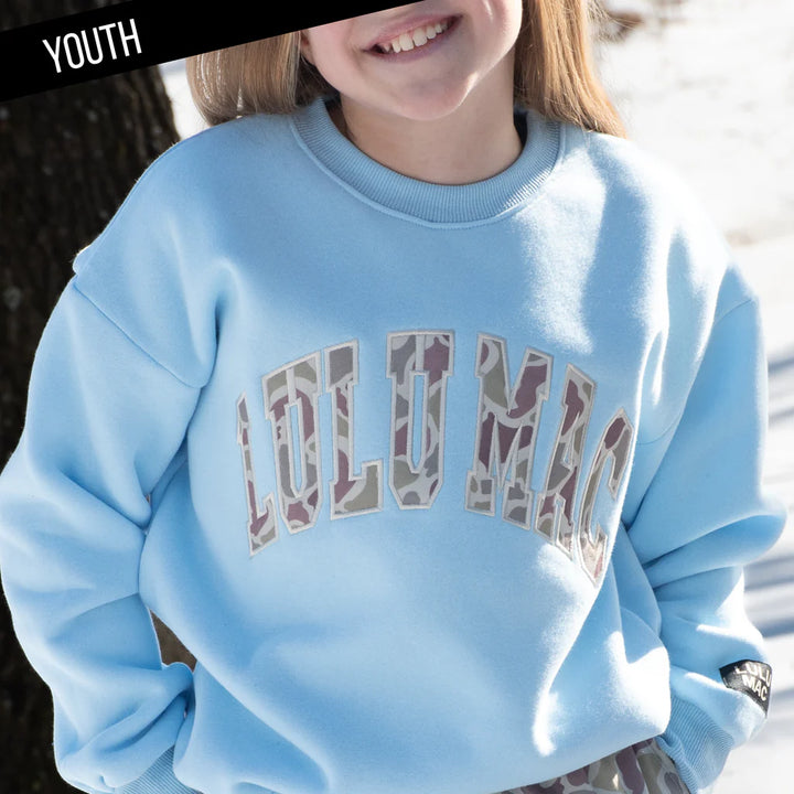 BR Youth Camo Sweatshirt