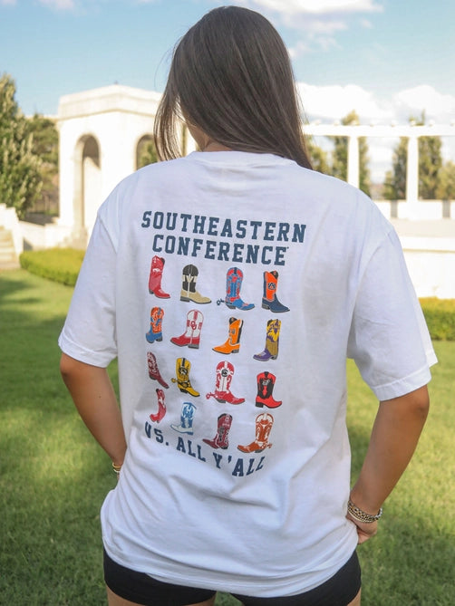 The Charlie Southern SEC Boots Tee