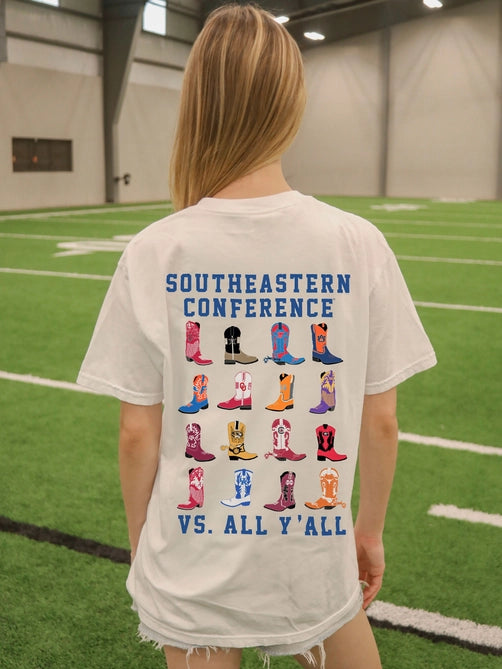 The Charlie Southern SEC Boots Tee