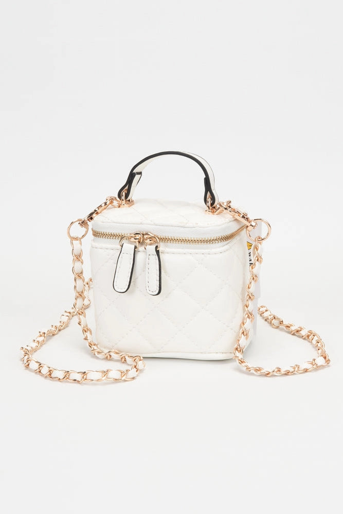 MW Shelly Quilted Top Handle Mini Bag