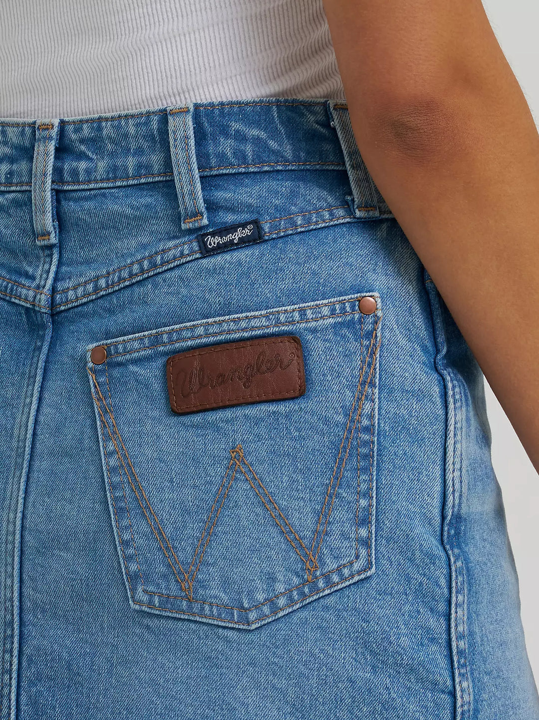 Wrangler Women's Retro Bailey Denim Skirt