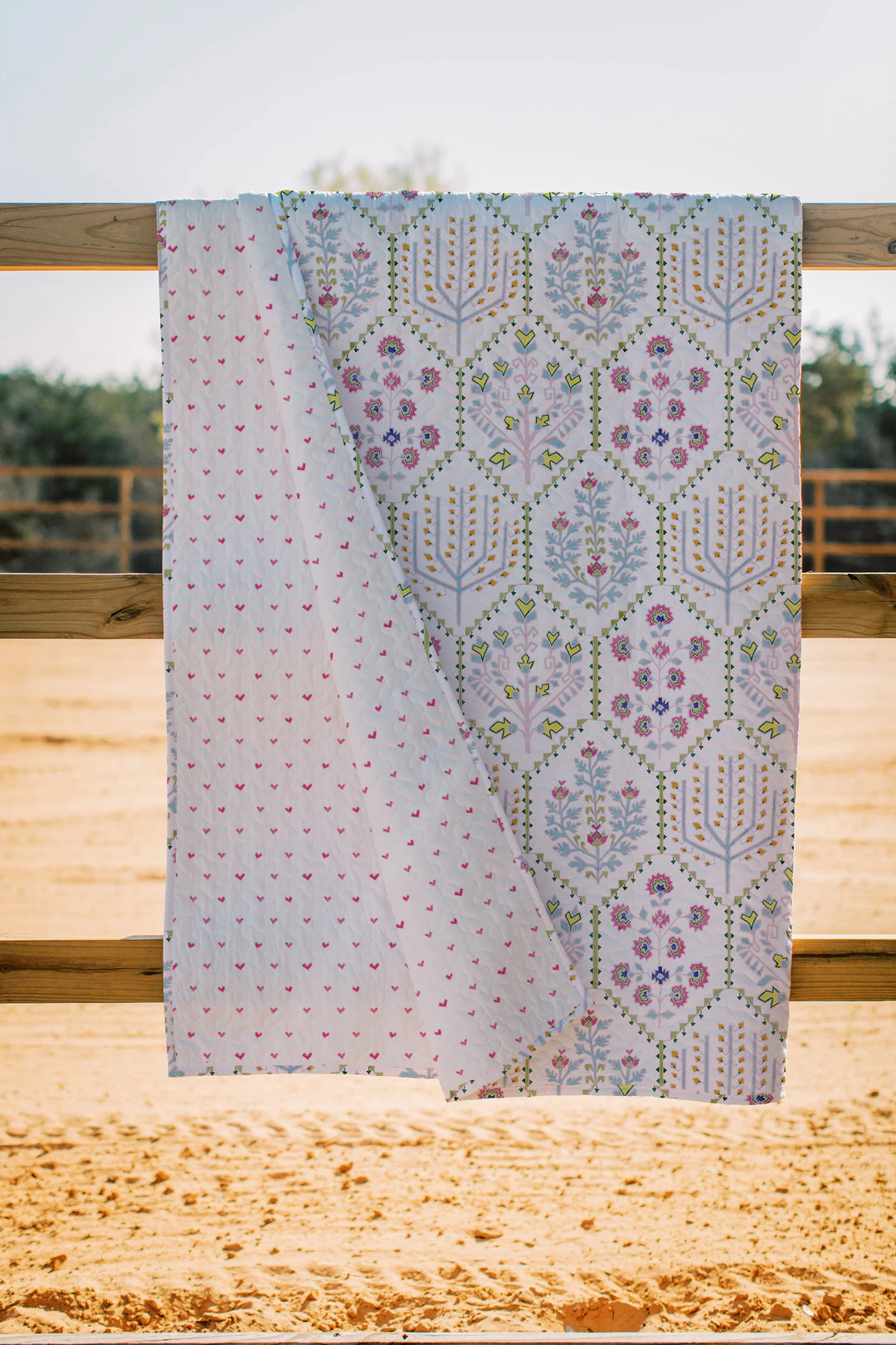 Ida Mae Home Tavi White Quilt